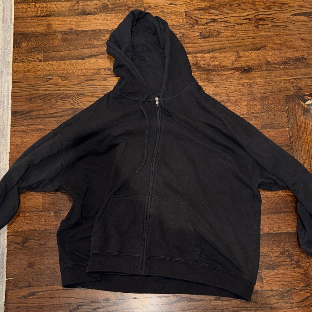 Hollister Black Hoodie Jacket